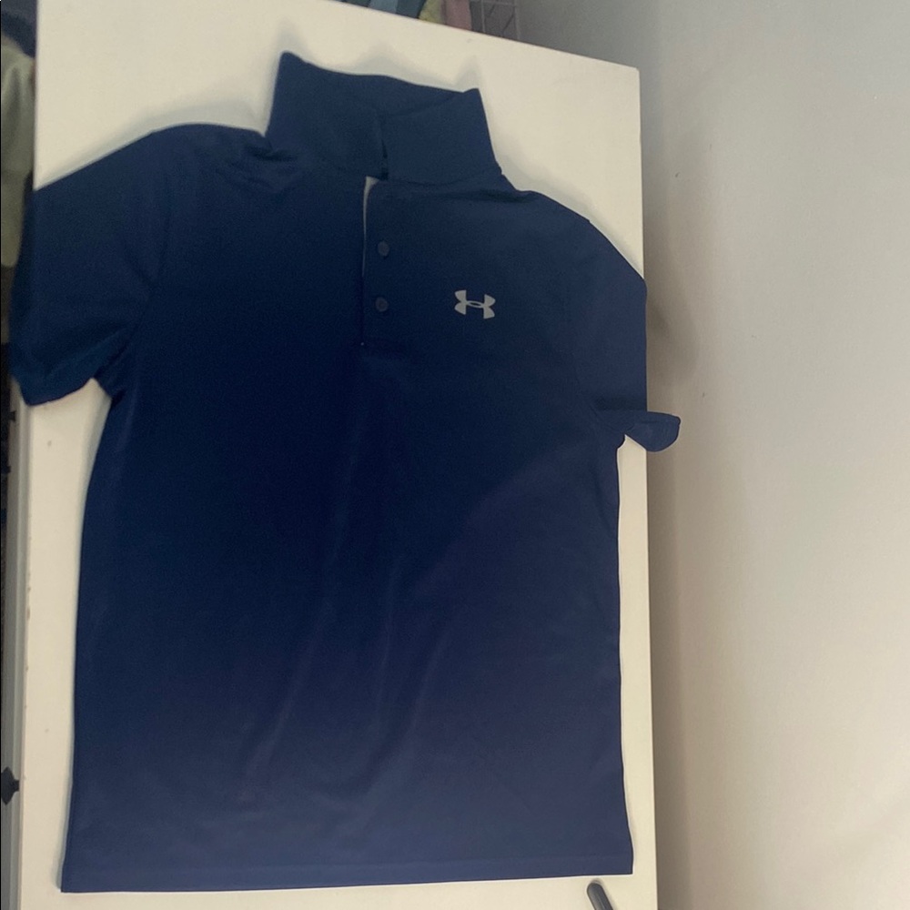 Under Armour Blue Polo Shirt